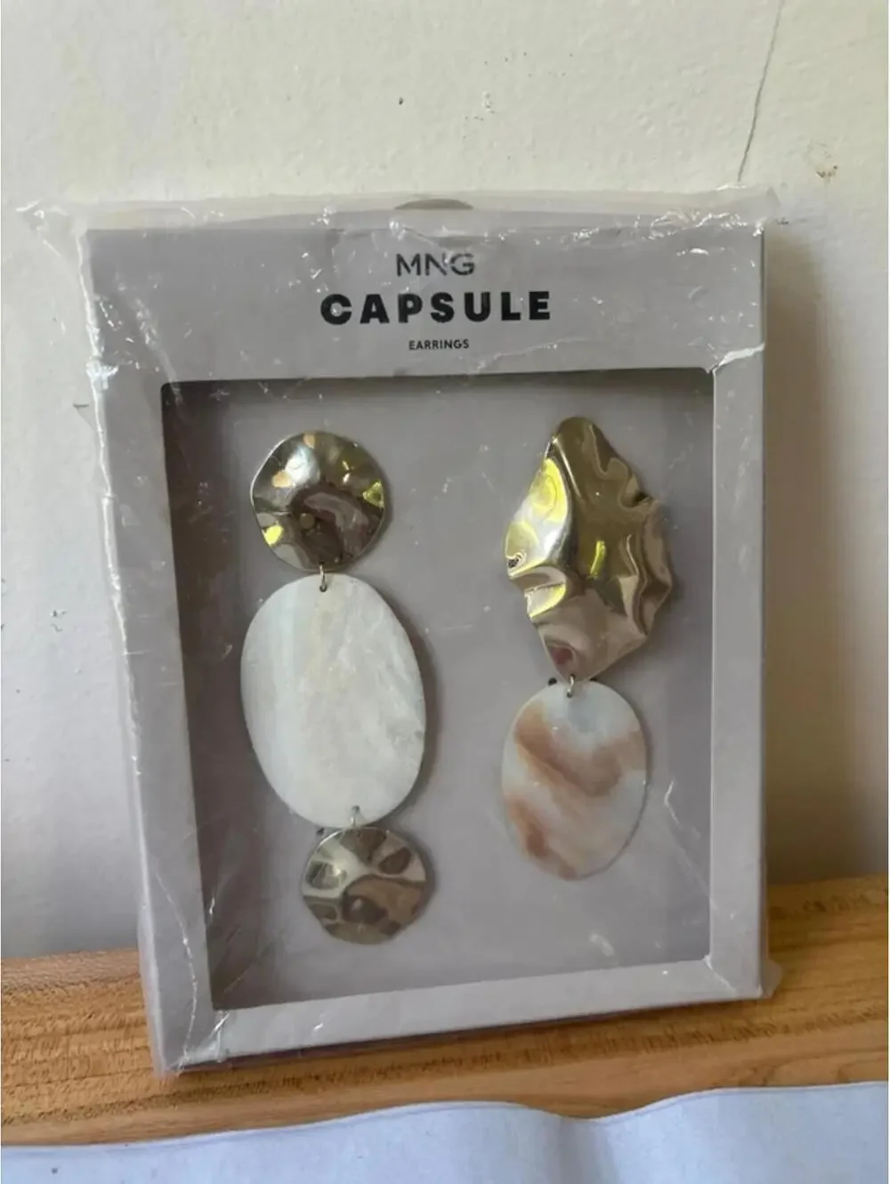 MNG Mango chunky statement‎ earrings